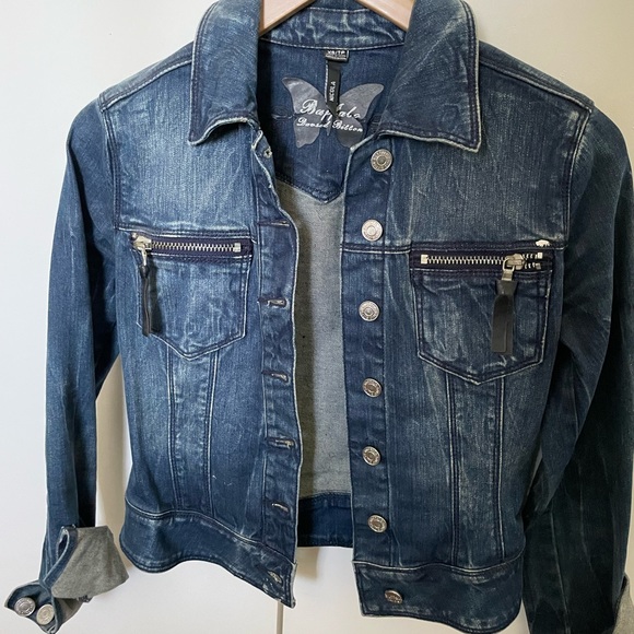 XS  Buffalo David Button Jean jacket - Picture 1 of 5